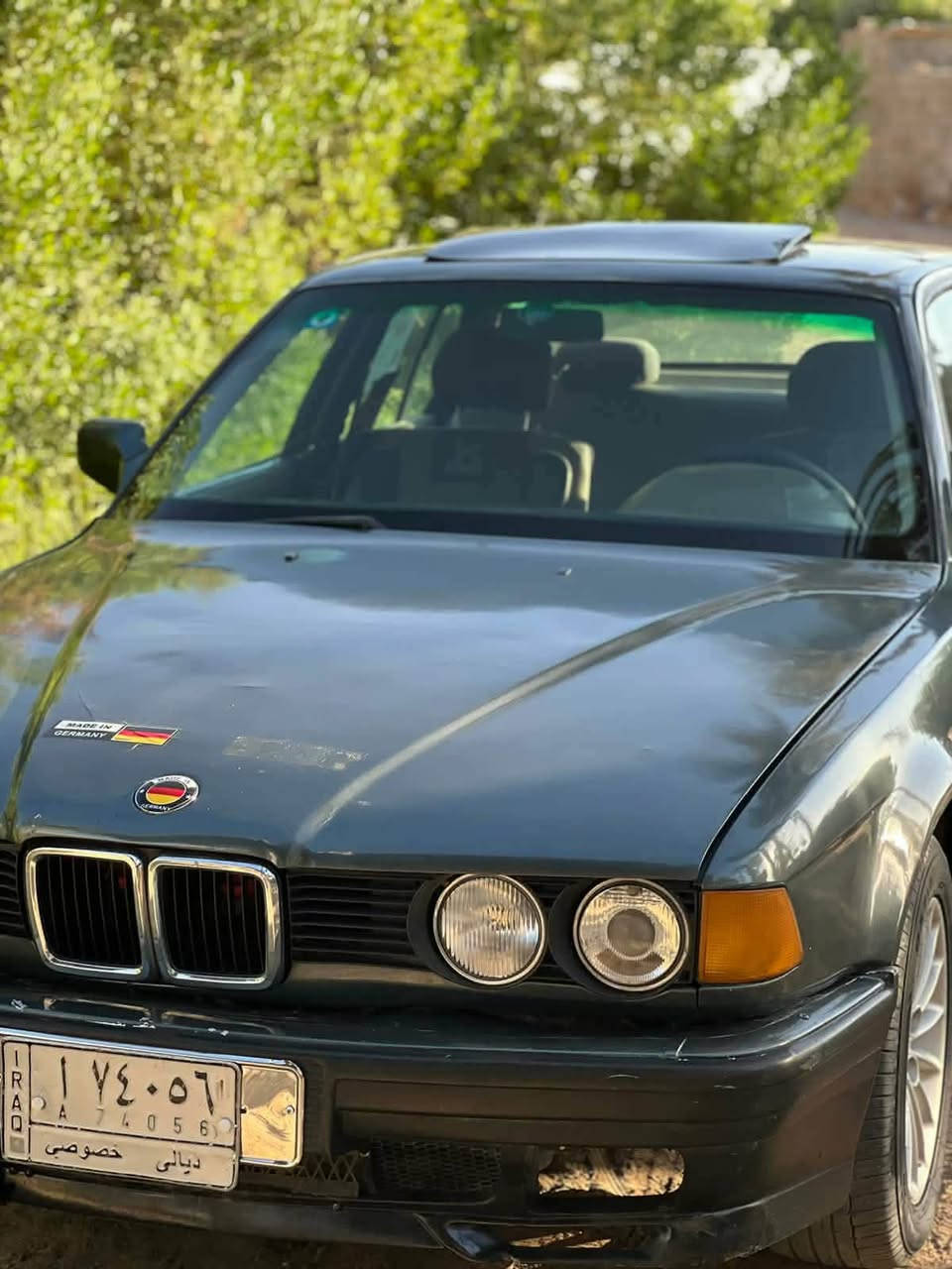 السلام عليكم من رخصة لادمن BMW 735 وارد ياباني بدون فتحة للبيع او مراوس حسب القناعة السعر 45وبيهة مجال بصيط ***********.      ***********. مكانهة ابو غريب
