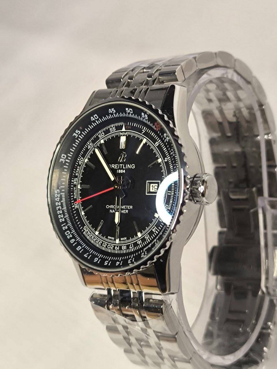 ساعة من ماركة برتلنغ Breitling

تحفة فنية 
مصممة للطيارين الحرفين والقباطن
مكينة كوارتز
ميناء فخمة مزودة بمنفذ تاريخ فول لامينوس اميال و ارقام
زجاج زفير ضد الخدش
مقاومة ماء وغبار 
رنك دوار 
سير ستانلس ستيل جودة عالية 
قفل فراشة 
الساعة مختمة بالكامل 
 
السعر : 30 ع اول تم
 للحجز والاستفسار يرجى مراسلة الصفحه


**إذا كنت صاحب هذا الإعلان وتريد حذفه لأي سبب، رجاءا أرسل رسالة إلى الدعم الفني**