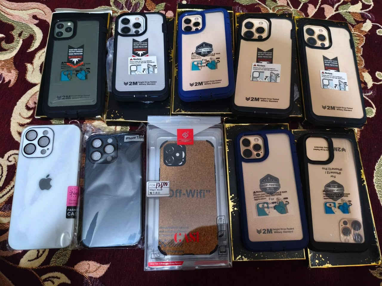 السلام عليك كفر مبايل 180 قطعه 100قطعه منهن ايفون و80قطعه منوعات الي يريدهن ينطيني بيهن سعر شلع


**إذا كنت صاحب هذا الإعلان وتريد حذفه لأي سبب، رجاءا أرسل رسالة إلى الدعم الفني**