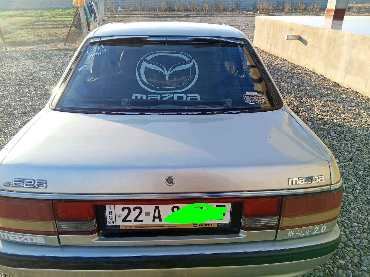 السلام عليكم
للبيع سياره مازدا 626 لون سلفر موديل 1991 جنطه رقم اربيل دولي مع دفتر بانزين شرط التحويل السياره نظافه فول العنوان قرية أشميط للأستفسار الاتصال على الرقم ***********
