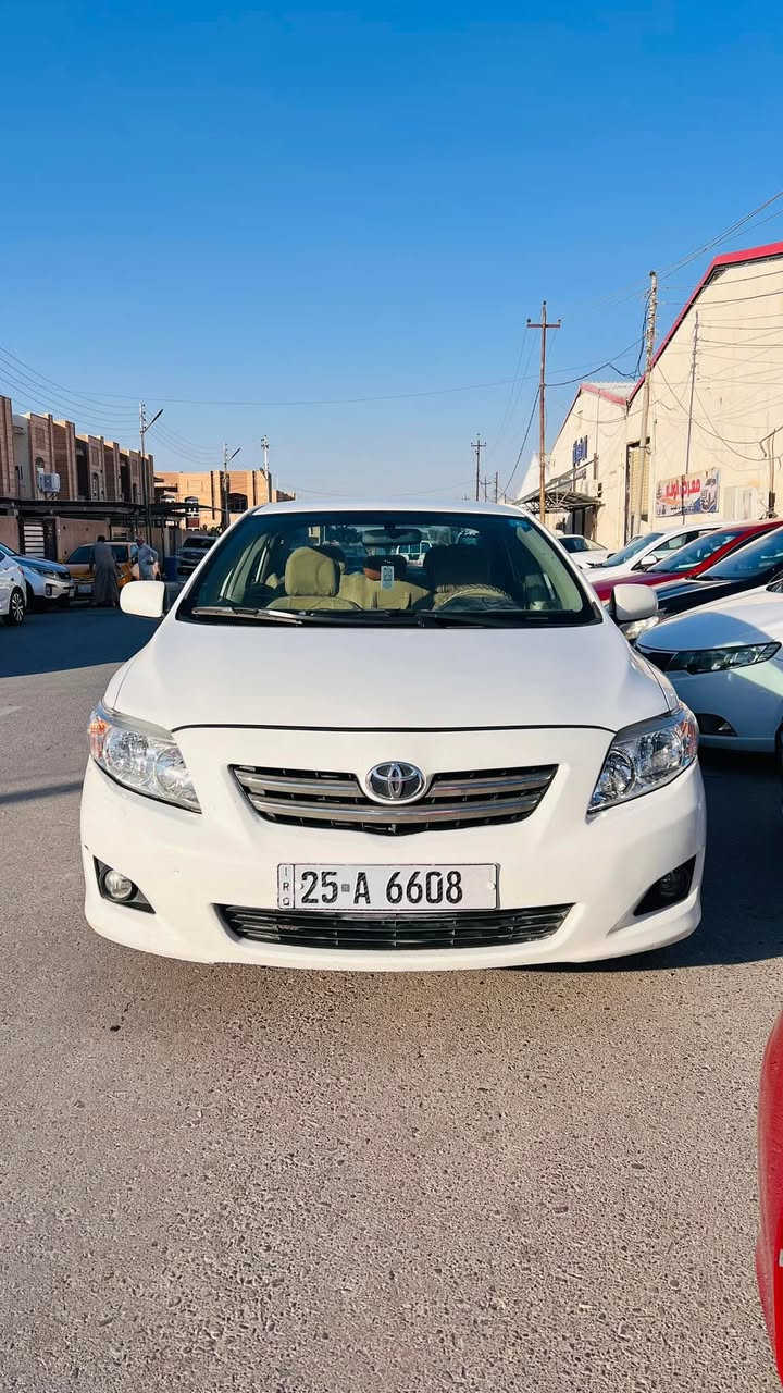السلام عليكم 
كورلا 2008 خليجي
سياره مناقصه اي شي صدر جديد تايرات جديده ماتصرف عليه ربع سياره جاهز من كلشي
فقط بيه بالباب بارد فقط شبر وبل جاملغ بارد وصبغ قليل
سياره بأسمي تحويل ثاني يوم
السعر 110 وبيه مجال بسيط 
المكان تكريت
اتصال
***********
