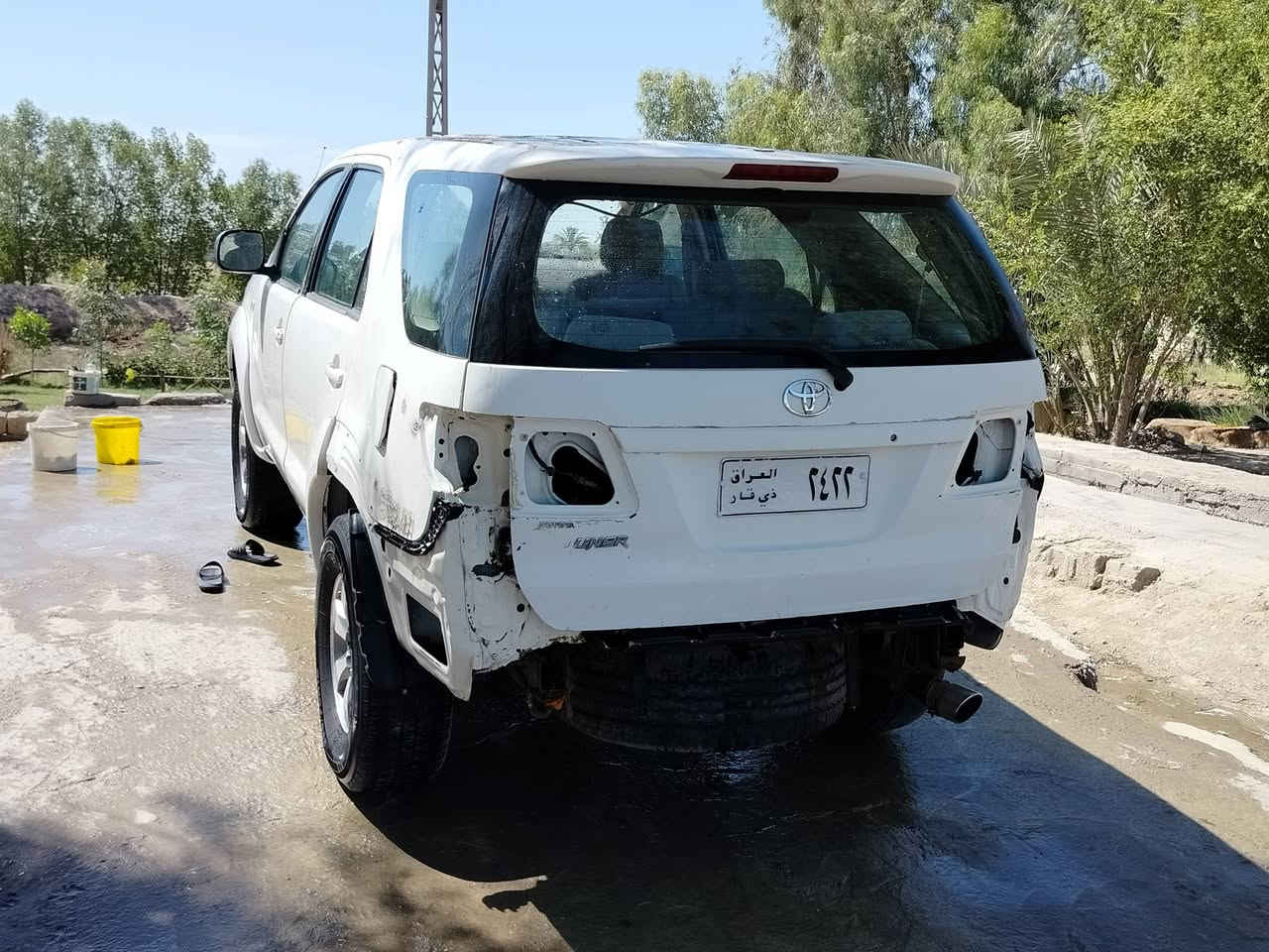 سلام عليكم فور جنل موديل 2008خليجي محرك 2700 سياره محرك وكير شرط الفحص صدر جديد باتري جديد فقط بيها حادث قديم باب السايق وجاملغ وصاير بيها معجون بلقماره عدت شغله حالين الن بيها معجون دعاميه خليفيه موجوده جديده كل غراضها موجوده سياره كلش حلوه صاحبها موجود تحويل مباشر شرط السعر 88 بيها شويه مجال ،*********** كل كهربايه تشتغل جام سنتر لوك بجم لايت جديد
