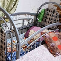 سرير اطفال • حديد • ما بي ضرر