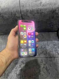 15 برو ماكس ذاكره 256 بطاريه 86 دبل خط مبدل بطاريه تفصيخ وشاشه فقط نضا...