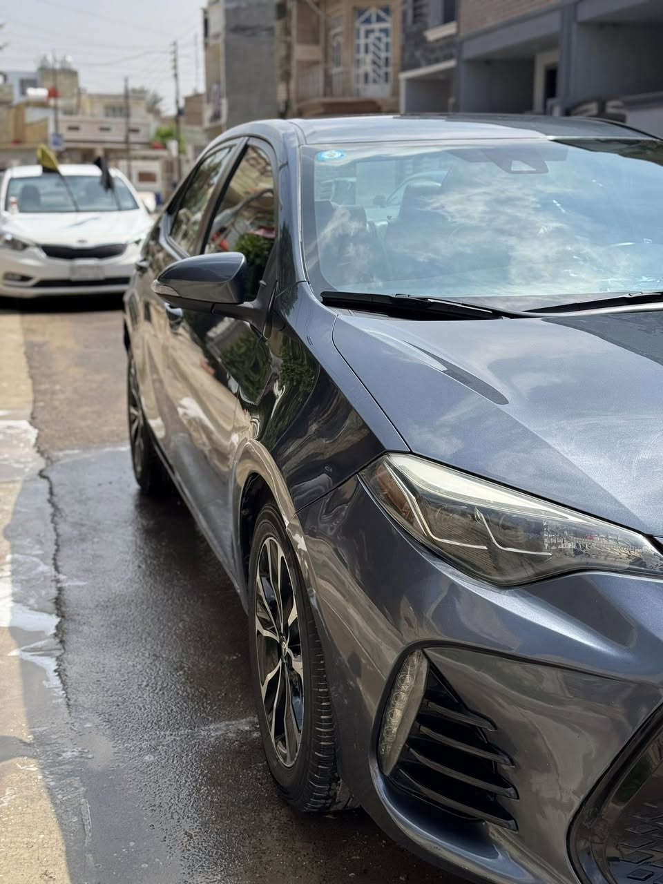 السلام عليكم كورلا موديل ٢٠١٧  امريكي حادث جاملغ خلفي قبغ البانزين وشبر من الصندوك مبدل جاملغ امامي ورصعه بل باب السايق فقط السياره بسمي بغداد  هزه سنويه جديده سعر ١٣٨ وبيه مجال لطيبين  اي ستفسار رقمي ***********
