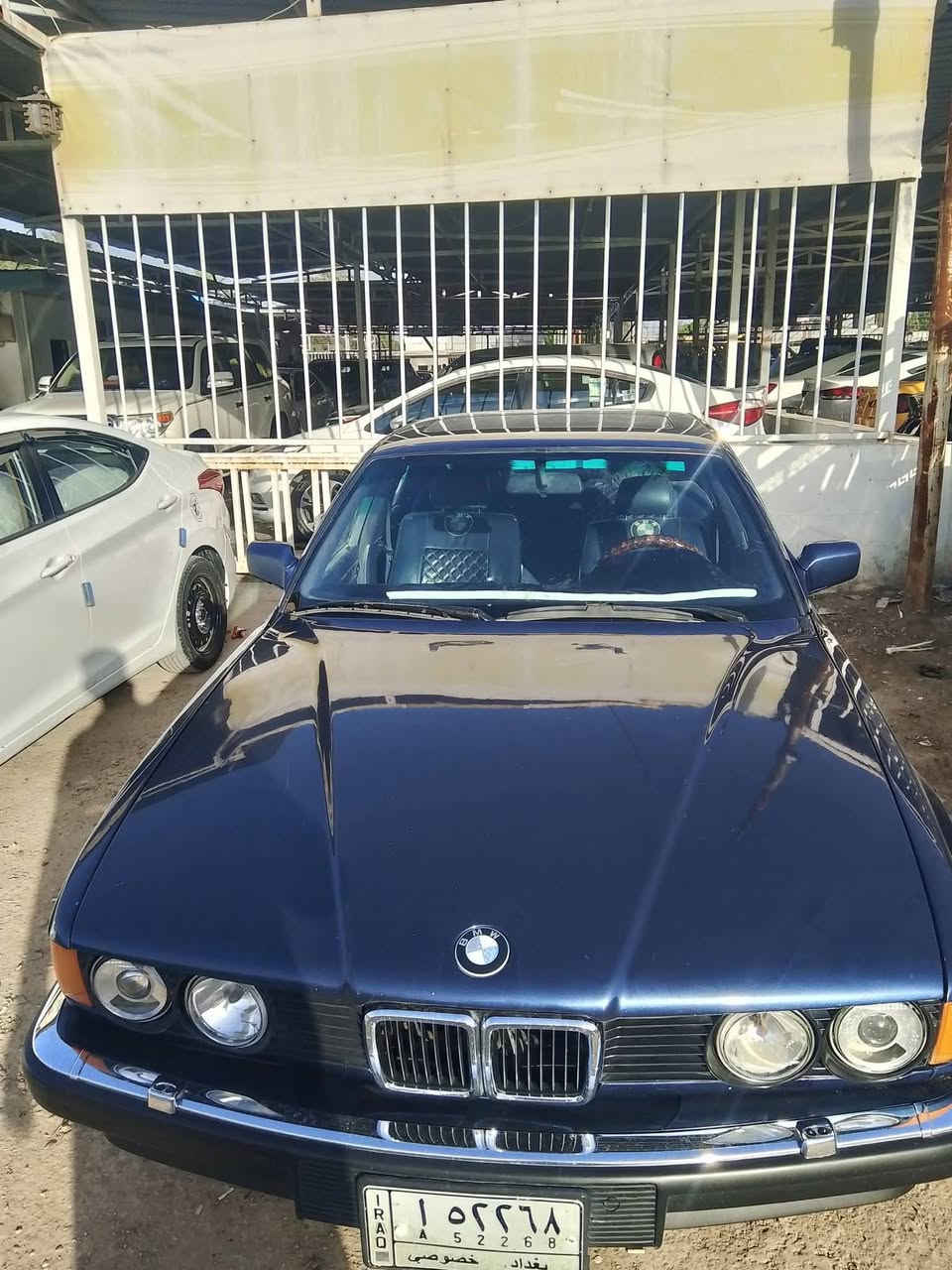 سلام عليكم بي ام موديل 92 حجم 735 كير محرك كفاله حداديه 100/90تخم تاير باتري جديد  ***********
