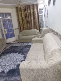 كنب 10 مقاعد • رصاصي • نضيف