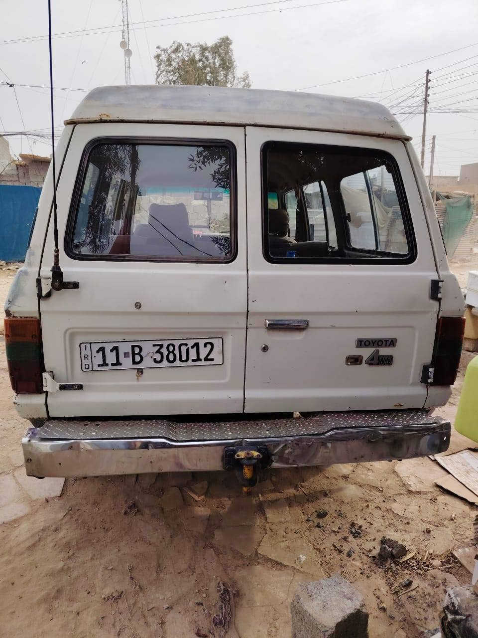 السلام عليكم سياراه لاند كروز مديل 84 ابلاديه سياراه جاهزه من كشلي تحويل مباشر رقم نكليزي السعر 45وبيه مجال السياره بسمي *********** امراوس كيه عبريه
