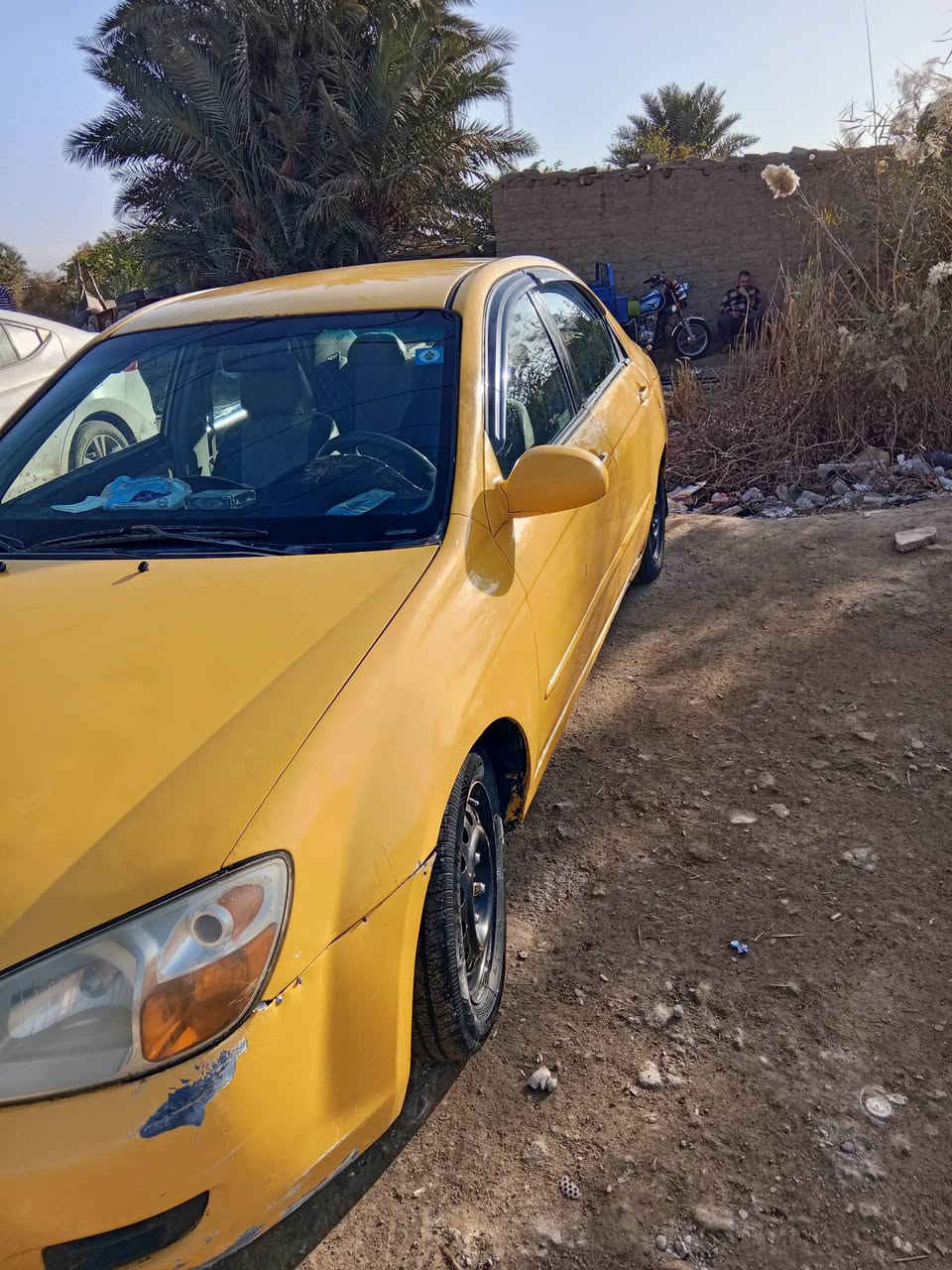 سبكترا 2007 حادثه جاملغ خلفي مكينه حاويه قبل شهرين شاده منظومه تبريد جديده تخم تاير باله منظومه غاز حداديه 100/80 عنواني الديوانيه ***********
