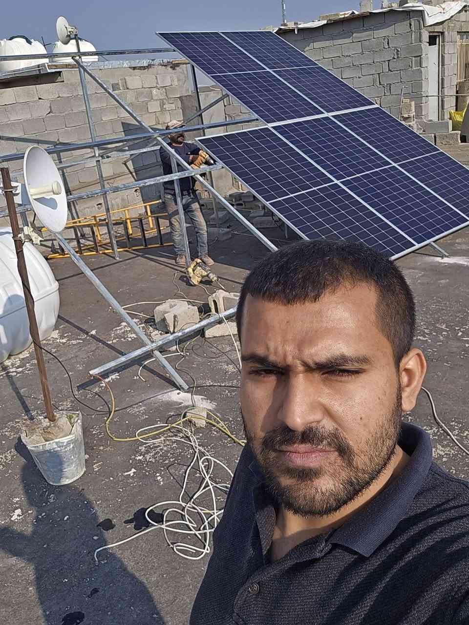 تنصيب منظومه 20امبير نهاري 16امبير ليلي

تتكون المنظومة من
ألواح لونجي 615w عدد10
 
18بازبار
دبل كلاص 
ضمان 15سنه

🔋بطاريه ليثيوم فوسفات الحديد

عدد1
 
51.20V
325A
16.0KW
نظام safety حمايه علي جداً
قاطع DC
Wi-Fi 
شاشه 
9000دورة شحن 
ضمان 5سنوات

انفيرتر DEYE 6KW
هايبر 
شاشه لمس 
تحكم +برمجه ذاتيه
3mppt
ضمان 5سنوات

📞***********
📞
