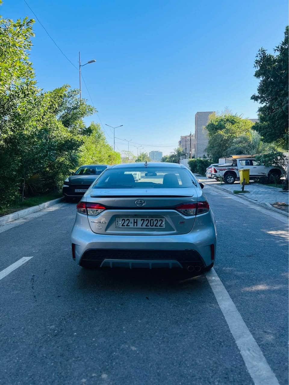 تويوتا كورولا 2021se
وارد امريكي 
محرك 2000cc  
شاشة كبيرة بلاد ابل كار بلي واندرويد اوتو 
تحكم مقود 4 جهات 
ثلاث وضعيات قيادة 
كامرة خلفي بلاد 
لد امامي مع كشاف ضباب  
تحكم كروز مثبت سرعة 
حساس اطارات 
اوتو هولد 
رادار تحديد سرعة
 
السيارة صارف عليها
 صدر جديد
 باتري جديد
كهربائيات 
دسك جديد
تايرات جدد كير مكينة ناعمة مكفول 
سيرفسها يم خدمات الحسام فرع نفق الشرطة

حادث السيارة جاملغ وبنيد 

السعر135 وبيها مجال  
 رقم اربيل 
مكاني بغداد حي العدل 

بسمي تحويل ثاني يوم 
مرفق صور الحادث 

رقم واتسب فقط غير متواجد فيس بوك

*********** بغداد, العراق
