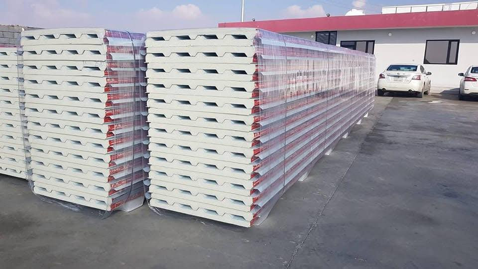 السلام عليكم متوفر سندويج 5 سانتيم ضد حريق عل فحص سعر متر ب 18 ونص وبي مجال + متوفر سندويج مال سليمانيه سعر متر الف  10 الاستفسار*********** اتصل او وتساب ✅
