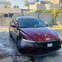 النترا 2024 وارد امريكي حادث تبديل صندوك. فقط احمر نفس الون اصلي الباق...