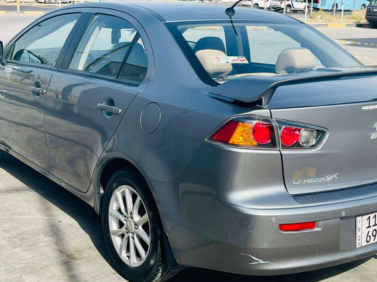 #تحية_طيبه_للجميع
للبيع لانسر قرش 2016 خليجي  وكاله استلام شركة متسوبيشي 

#السعر 118 #قفل اخوان بدون عمله 

    * سياره مرقم بغداد مشروع وطني بأسمي تحويل مباشر رقم بغداد انكليزي السياره مكفوله كير محرك 

فول مواصفات :مكاني الكاظميه او الصابيات قرب جسر الدوار

#ماشية_41 فتحة سقف (سلايت)

حساسات خلفيه سبويلر صندوق

كامره دواره  كشافات (بلوجكتر)

اشاير بالمري تحكم ستيرن

ويل كب حجم 16 تخم تاير قبل شهرين 

سبير غير مستعمل جديد رقم انكليزي دولي

محرك 1600 كير اوتو

دهن تبديل جديد  

للاستفسار ***********

متوفر واتساب ايضا
