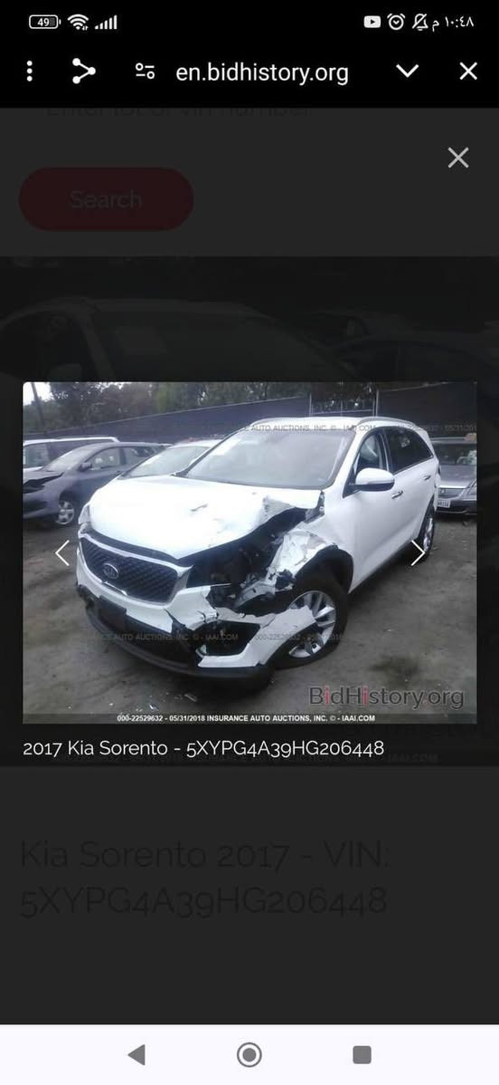 سيرنتو  2017 vsوراد امريكي محرك ٤  حداديه مكفوله محرك مكفوله بيه بعد موصفات ماعرفه سعره ١٦٥بيه مجال مكانه النجف الكوفه عباسيه  ***********
