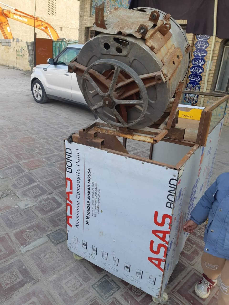 سلام عليكم مكينه حب للبيع في كربلاء كامله السعر 200وبيها مجال هذا رقمي للتواصل ***********
