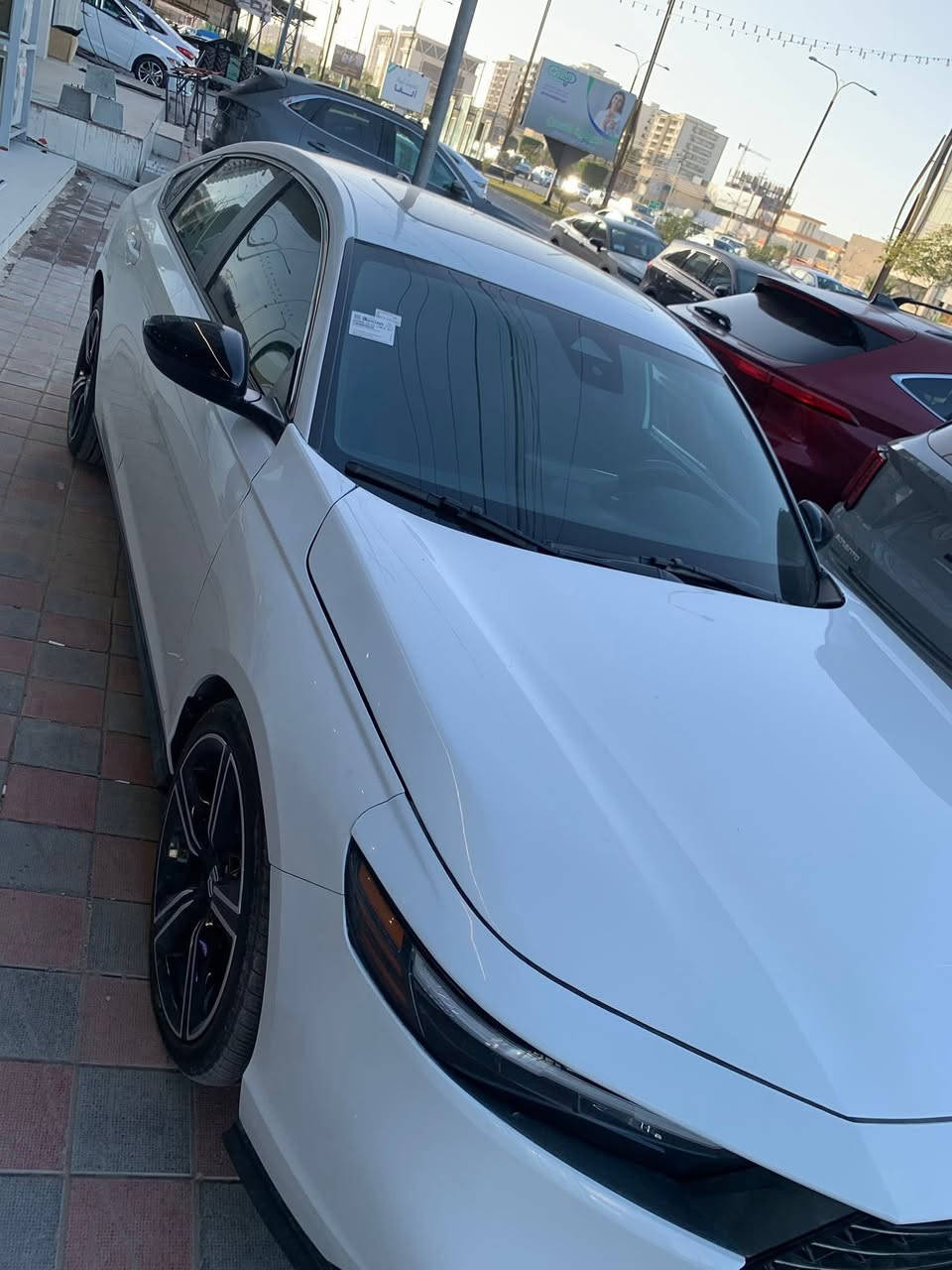 Honda Accord 2024 Sport
🚗 هوندا أكورد 2024 Sport هايبرد سبورت للبيع 🚗

✔️ محرك 2.0 لتر – 4 سلندر

✔️ 146 حصان

✔️ دفع أمامي FWD

✔️ فئة سبورت – مواصفات حلوة واقتصادية بالبنزين

✔️ السيارة نظيفة جداً وجاهزة للاستخدام

🔹 الحادث موضح بالصور !!!

🔹 السيارة بحالة ممتازة 

ممشى 10,000ميل 
💵 السعر: 18,800 دولار

📍 الفلوجة - الانبار
للتواصل والاستفسار:  ***********
