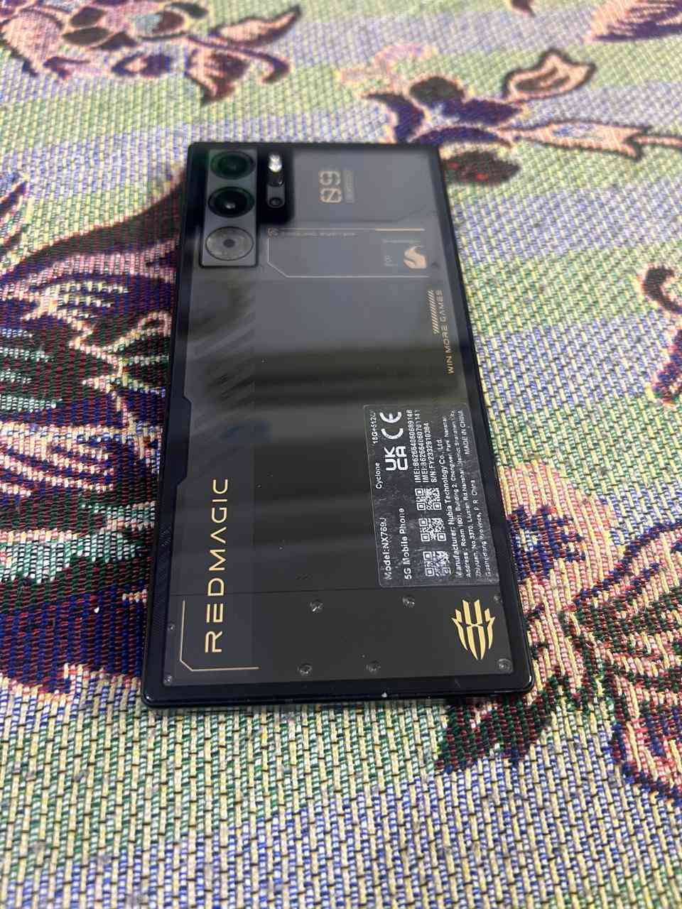 ريد ماجيك 9 برو اسود شفاف
الذاكرة 512 والرام 12+16
الشراي يجيني خاص


**إذا كنت صاحب هذا الإعلان وتريد حذفه لأي سبب، رجاءا أرسل رسالة إلى الدعم الفني**