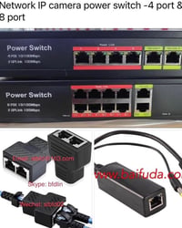 سويتش PoE • مبدل PoE • سويتش شبكة • 10/100 Mbps • سويتش ايثرنت • معدات...