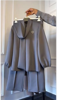 طقم قطعتين • فيكون تركي • مقاسات ٣٨-٤٦