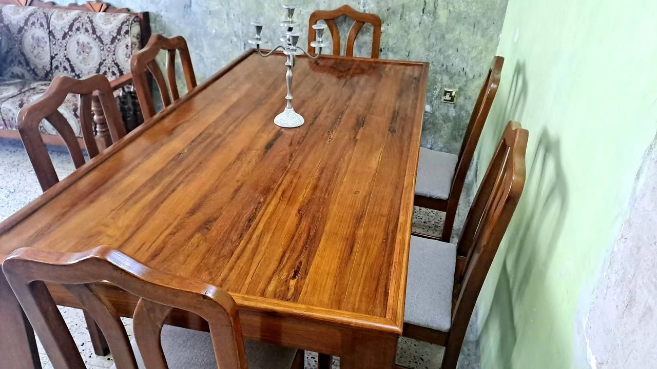 ميز طعام ٦ كراسي خشب صاج بورمي شغل نجار تسكام ..مكاني بغداد توجد خدمة توصيل


**إذا كنت صاحب هذا الإعلان وتريد حذفه لأي سبب، رجاءا أرسل رسالة إلى الدعم الفني**