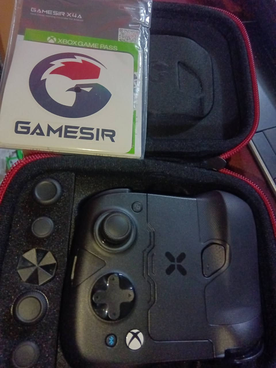 متوفر GameSir X4 AILERON نظافة 97%, كامل الملحقات مع ال GamePass
للبيع ب 65 الف

توصيل متوفر


**إذا كنت صاحب هذا الإعلان وتريد حذفه لأي سبب، رجاءا أرسل رسالة إلى الدعم الفني**