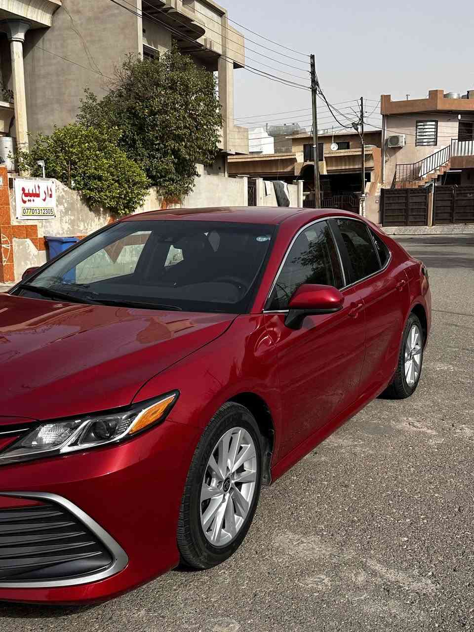 تويوتا كامري 2023
موصفات السيارة LE 
4سلندر 2.5 بانزين 
رقم  اربيل 
الضرر فقط راس البونيد فقط
السعر 190 وبيه مجال الشراي
سياره مكانها كركوك 
ماشيه السياره ٥٧الف

رقم تلفون***********
