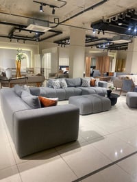 كورنر ٨ مقاعد • تركي مودرن • نظافته ٩٥٪