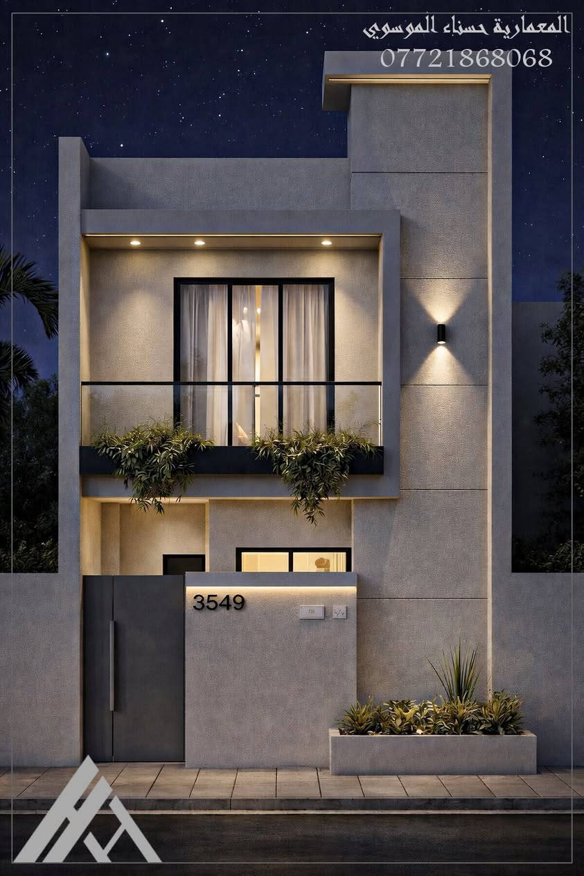 من تصاميمي | واجهة دار سكني
في محافظة كربلاء
نقدم تصاميم بأحدث الأفكار 
مع اهتمام دقيق بكل التفاصيل.

- تصاميم خارجية (واجهات نهارية وليلية)
- تصاميم داخلية
- مخططات معمارية ثنائية وثلاثية الأبعاد
- مخططات ميكانيكية
- خدماتنا متوفرة لجميع المحافظات

للتواصل وطلب الاعمال واتساب : ***********
