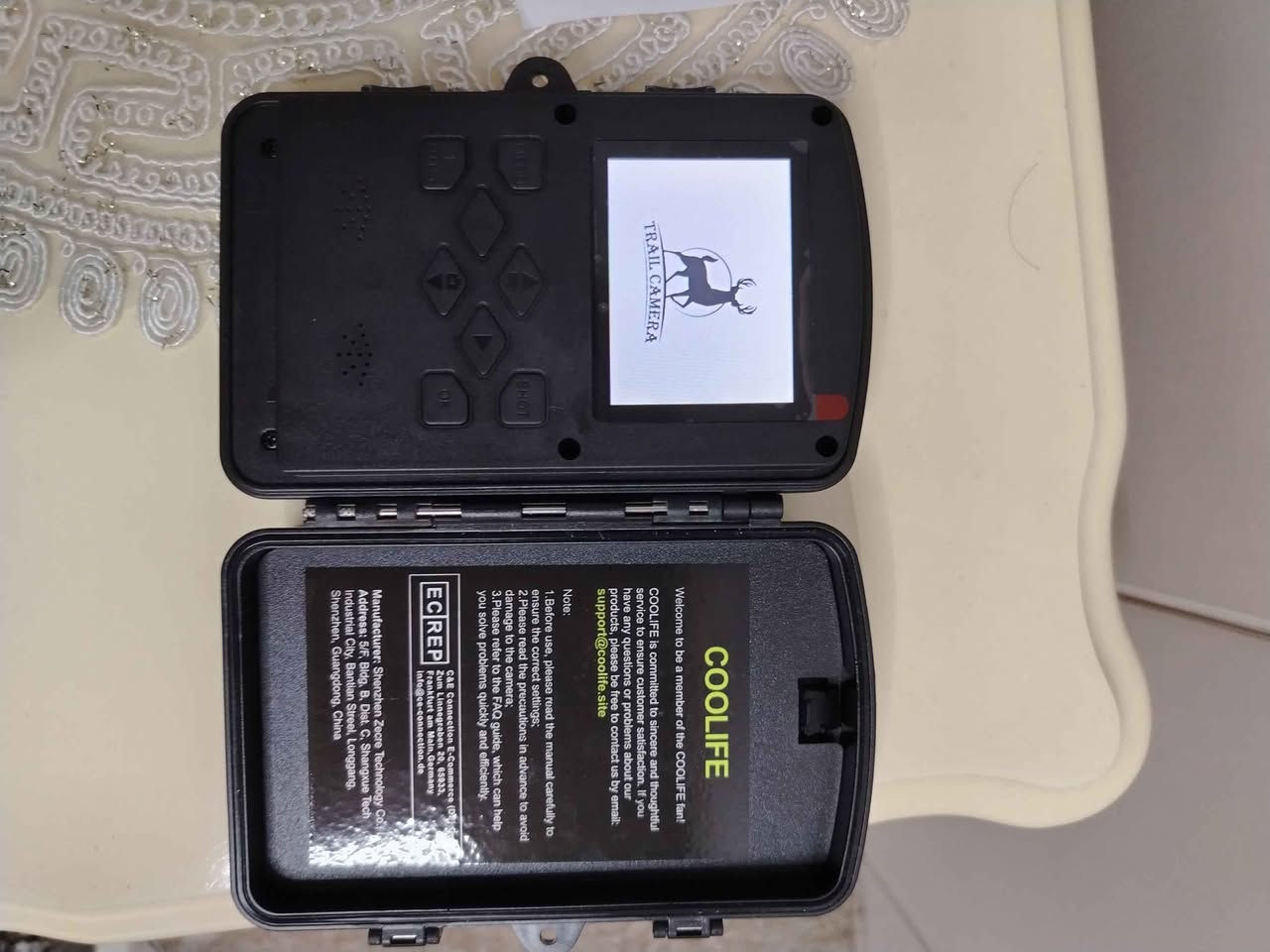 کامێرای چاودێری ئاژەڵ و باڵدە 
فوول کوالێتی ئەتوانێ بۆ ماوەی چەند ڕۆژ ئیش بکات بێ کێشە فەڕەنسیە ئەتوانی زمانەکەی بگۆڕی بەرنامەکانی بەدەسی خۆتە شوێن میمۆری هەیە بۆ خەزنکردنی ڤیدۆکان 8پیلیشی ئەتوانی تێ بکەی خۆی بە 2 پیلیش ئیشی خۆی ئەکا شوێن usb یشی هەیە بۆ مامەڵەو زانیاری زیاتر پەیوەندی بکە
نرخی 35هەزار 
شوێن سلێمانی گەیاندن هەیە ***********/*********** السليمانية, العراق
