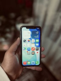 ايفون11 الذاكره128 بطاريه79 امبدل شاشه وفيس ايدي عاطل دبل سيم جهاز نضي...