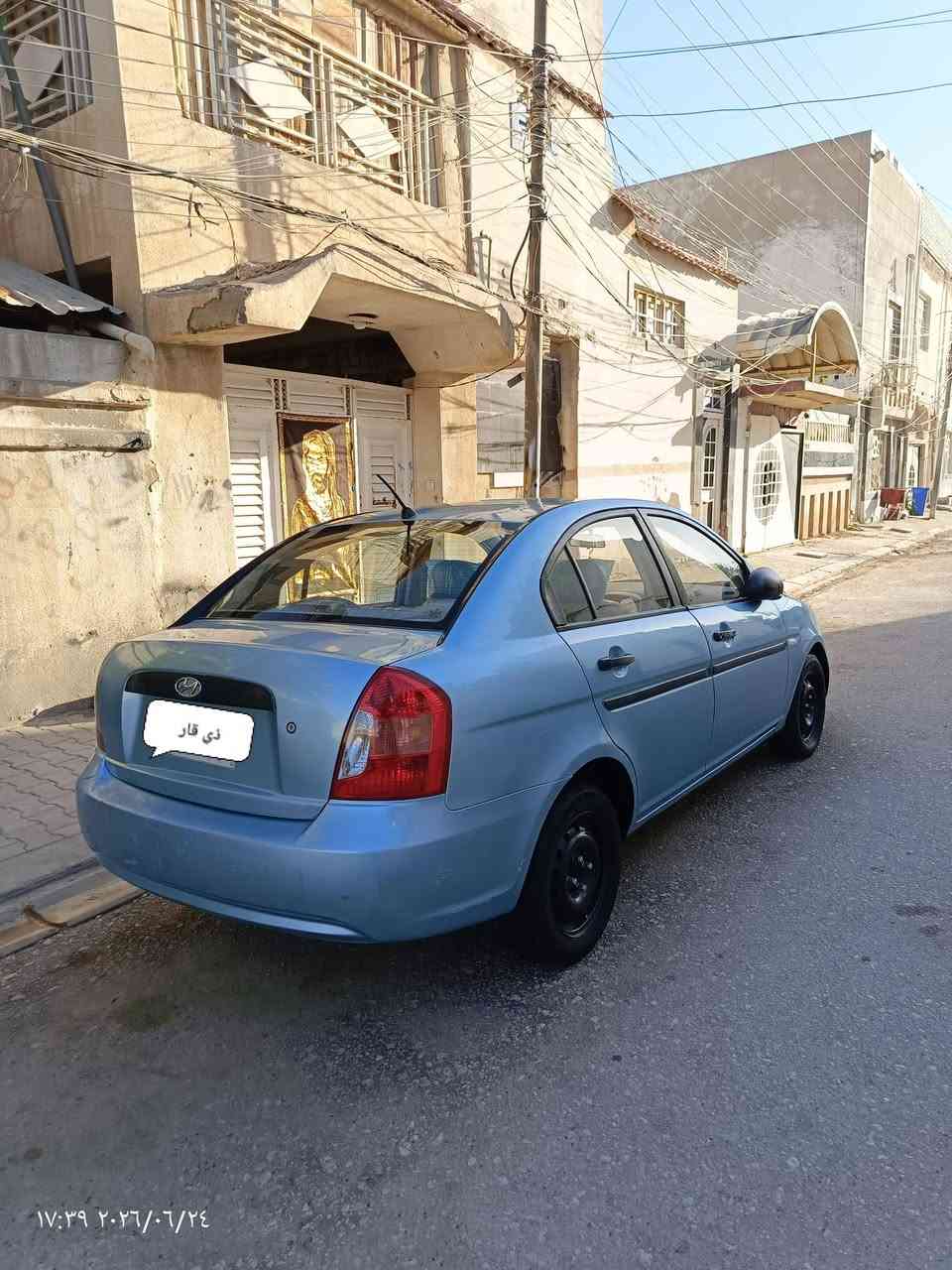 السلام عليكم للبيع اكسنت موديل ٢٠٠٨ كير عادي رقم ذي قار مشروع وطني راعيه بنجف ومداور بنجف السياره مصبوغة عام بدون ظربه السياره جاهزة من مكينه كير حداديه كهرباءيات تبريد. غرفه  مكان السياره نجف السعر ٦٥ اوبيه مجال بسيط للاستفسار ***********
