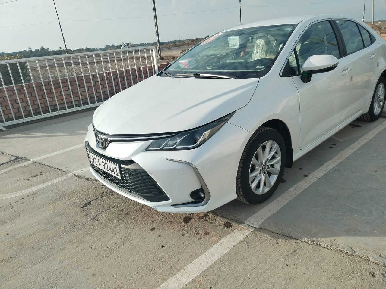 سلام عليكم
كورله موديل ٢٤ شركه ساز

محرك 1800 بانزين

رقم أربيل

ماشيه 41 الف

مكفوله

عنوان بغداد الكراده
***********
