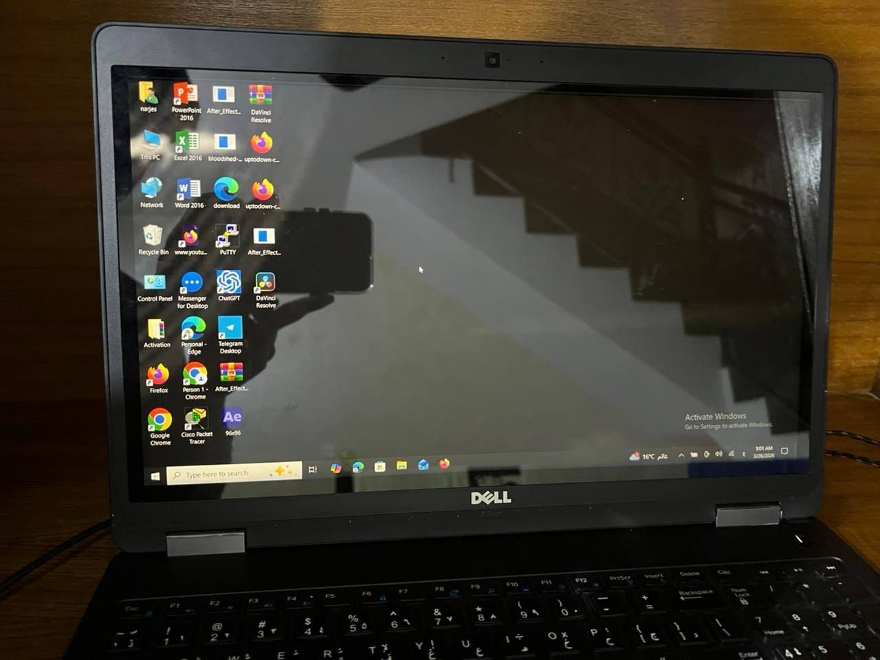 سلام عليكم لابتوب دل للبيع الجيل السابع ci5 رام 8 ذاكره 256 نضيف جدا مناسب للدراسه ولبرامج الهندسيه ملحقاته ماوس وشاحن وجنطه سعره 200وبي مجال بسيط شراي أتفضل خاص مو شراي لا تكسر بسعره + او الاتصال الى الرقم 7866588980


**إذا كنت صاحب هذا الإعلان وتريد حذفه لأي سبب، رجاءا أرسل رسالة إلى الدعم الفني**