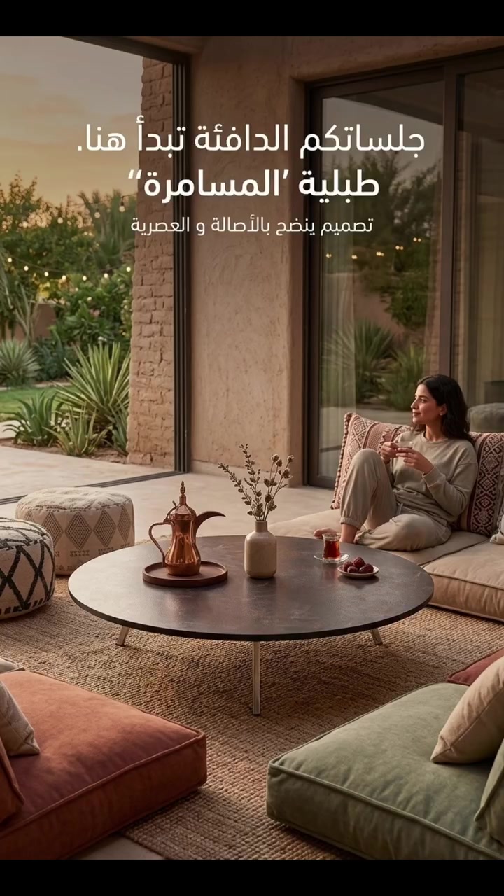 ✨ الطبلية الدائرية… سرّ اللمة الحلوة 😍
👌 تصميم دائري أنيق يخلي الجلسة أرتب والكل مرتاح
مناسبة للأكل، العزايم، السهرات، والجلسات اليومية ✨
🔥 خشب متين يعيش سنين
🔥 أرجل حديد قوية قابلة للطي
🔥 تنفتح وتنضب بسهولة
🔥 سهلة التنظيف والخزن
🔥 ما تاخذ مكان
🔥 ضمان سنة كاملة 🛡️
⭕ الأحجام المتوفرة:
▪️ قطر 100 سم — تكفي 8 أشخاص
▪️ قطر 110 سم — تكفي 10 أشخاص
▪️ قطر 120 سم — تكفي 12 شخص
👨‍👩‍👧‍👦 مثالية للّمة العراقية والعزايم
🏠 مناسبة للشقق والبيوت الكبيرة والصغيرة
☕ عملية للأكل والجلسات والسهرات اليومية
🚚 توصيل بغداد والمحافظات
💵 الدفع عند الاستلام
📩 راسلنا خاص حتى نرسل الصور والتفاصيل والأسعار
#طبلية_دائرية
#طبلية_طعام
#سفرة_ارضية
#طاولة_ارضية
#طبلية_عراقية


**إذا كنت صاحب هذا الإعلان وتريد حذفه لأي سبب، رجاءا أرسل رسالة إلى الدعم الفني**