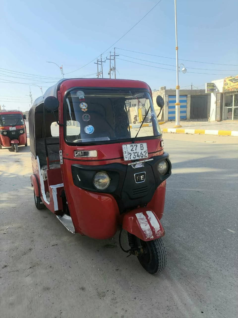 السلام عليكم اخوان تكتك مديل 18 للبيع رقم ذي قار وسنويه لوحات انكليزي. امداور ثاني يوم   تخم تاير جديد
سعر 4 مليون  وبيهه مجال قليل  ***********  بي واتساب    مكاني ذي قار الفهود
