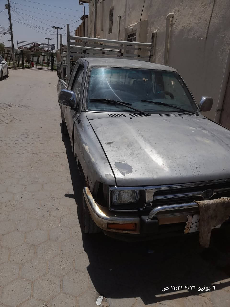 السلام عليكم بيكم للبيع موديل ٩٣ مكينه وكير كروسيده رقم بغداد السعر ٣٢ وبيه مجال العنوان النجف للإستفسار الاتصال على الرقم ***********
