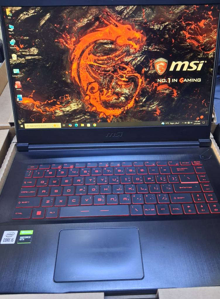 MSI GF63 THIN 
i5 gen 10 10500H 
Ram 16GB DDR4 
SSD 256GB KINGSTON 
GTX 1650 4GB MAX - Q
380$ أربيل, العراق


**إذا كنت صاحب هذا الإعلان وتريد حذفه لأي سبب، رجاءا أرسل رسالة إلى الدعم الفني**