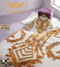 دشداشة نسائية • كشمير ايطالي • مقاسات 2XL-5XL