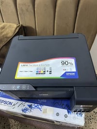 طابعه ايبسون L3210 حقن خارجي اسكنر استنساخ ملون واسود وابيض سحب صور بد...