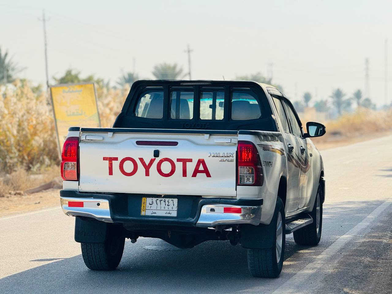 239$ فقط وبي مجال بسيط
هايلوكس فورويل 2017 اوتوماتيك 4X4

كويتي الساير مذهب فول 1/1 ام الصاج

تبريد قطعتين +بيانو لمس

شاشه كبيره  + كامره

مانع انزلاق 

رقم دولي سنويه مجدده 2030 بأسمي مشروع وطني

جاهزه من كلشي مابيها اي نواقص

تبريد ثلج ❄️ تدفئه شغاله

حداديه وصدر بالباكيت

4 تايرات جدد

كهربائيات كلها شغاله

جاهزه من كلشي مال جناي

السعر 235$

***********
