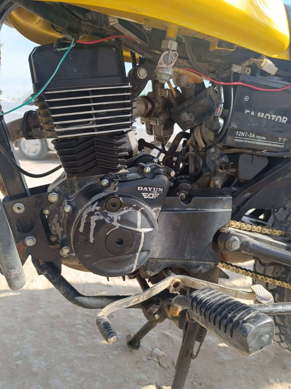 سلام عليكم
دراجه دايون نفخ مديل 2022 طالعه 2023
مرقمه سنويه موجوده
الدراجه نضيفه كدام عينك تخبل
مكاني كربلاء الحسينيه العطيشي 
_[مجفته] _
سعرها 1400 
،،،،،،،
***********
