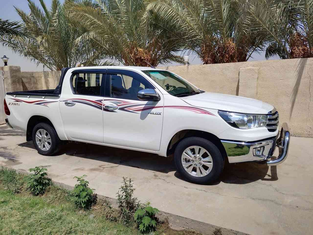 السلام عليكم بيكب هايلوكس للبيع موديل 2022بابل كفالة عامه سبير منازل  ماشيه ٦٧ المكان بابل النيل السعر 275$ رقم الهاتف ***********
