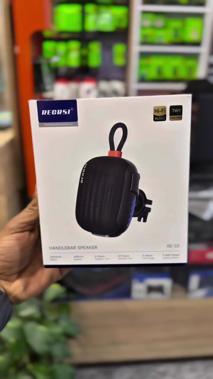 سبيكر من RECASI
مع ستاند دراجة 
صوت محيطي ونقي
مع ضمان سنة كاملة
كل هذا وأكثر متوفر لدى مركز #البيت_الرقمي
__________________________
#العنوان حلة - ابي غرق -شارع الأمام 
***********
***********
#زورونا_تنورونا
