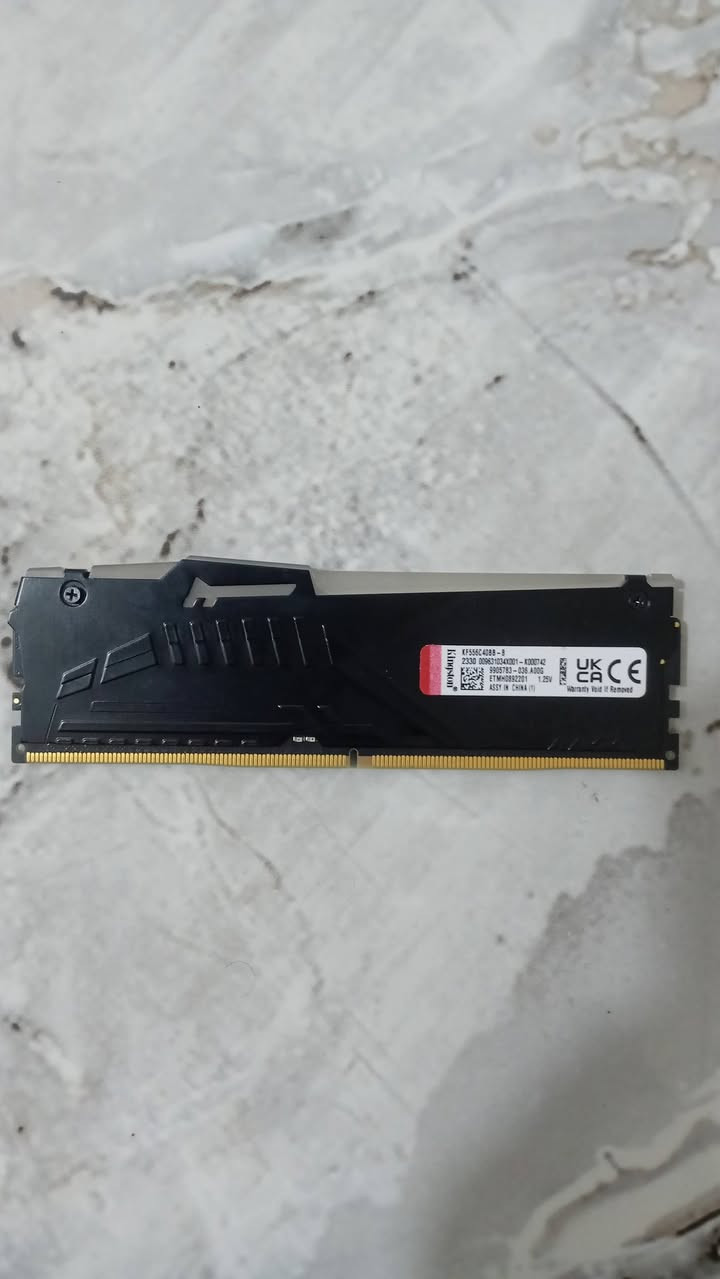 السلام عليكم
عندي ٣ رامات ddr5 
DDR5 16 Gb 5600Mhz KimTank 
DDR5 16 Gb 5200Mhz KimTank  
DDR5 8 Gb  5600 Mhz kingSton   
رايد مراوس 32 =16+16 نفس 
الي عنده يراسلني


**إذا كنت صاحب هذا الإعلان وتريد حذفه لأي سبب، رجاءا أرسل رسالة إلى الدعم الفني**