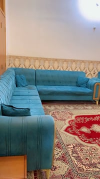 بيع مستعجل تصفية اثاث ديوان 7 مقاعد سعره ب 130 للاستفسار 07775393790