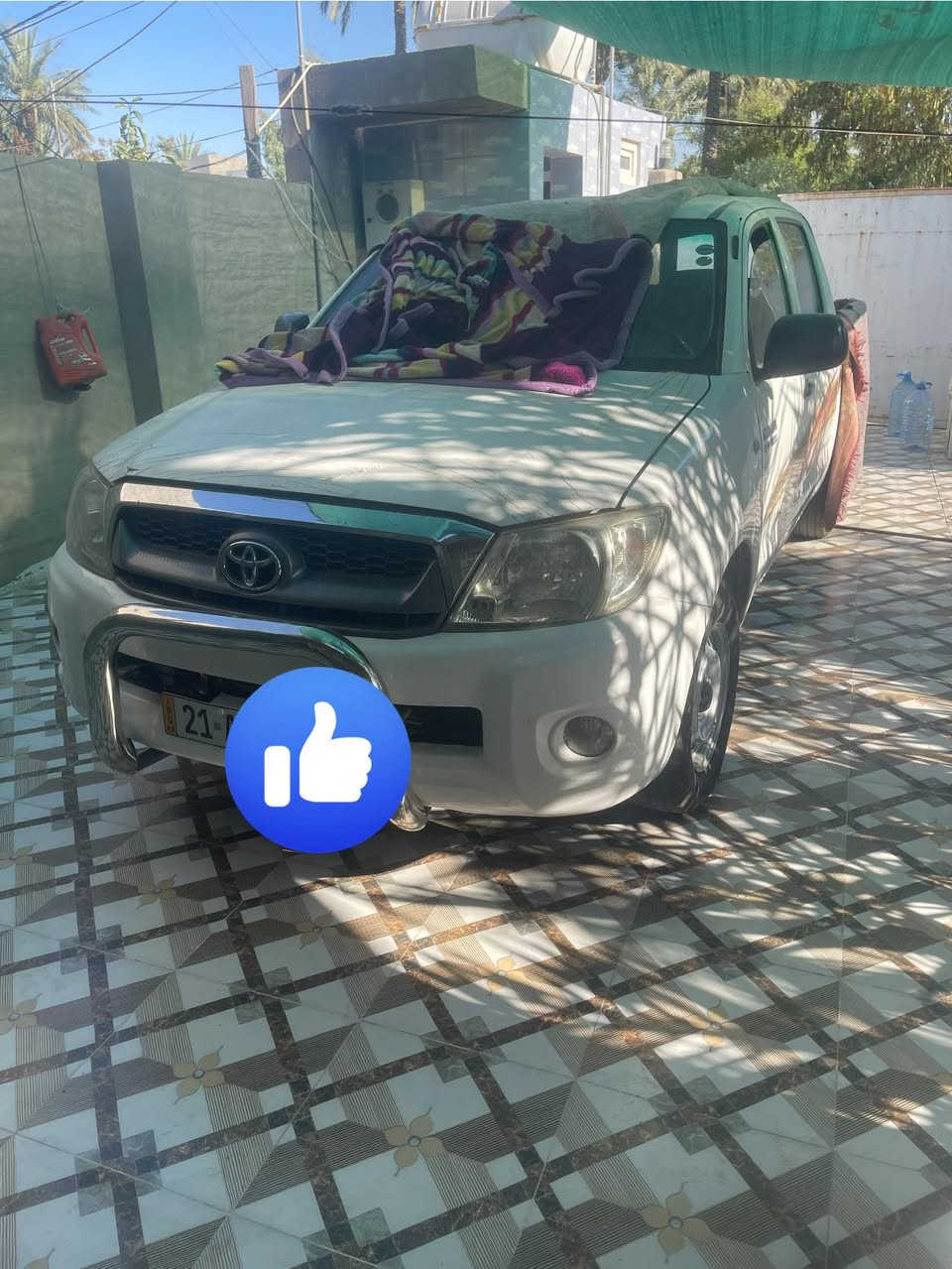 السلام عليكم بيكم هيلوكس موديل ٢٠١٠ فلاحي فلاحي رقم وسنوية جدد باسمي   لحد سنة ٢٠٣٠ سيارة جديدة تخم تاير كير و محرك مامفتوح سونار داخل المنشور السعر ١٥٥وبي مجال
***********

