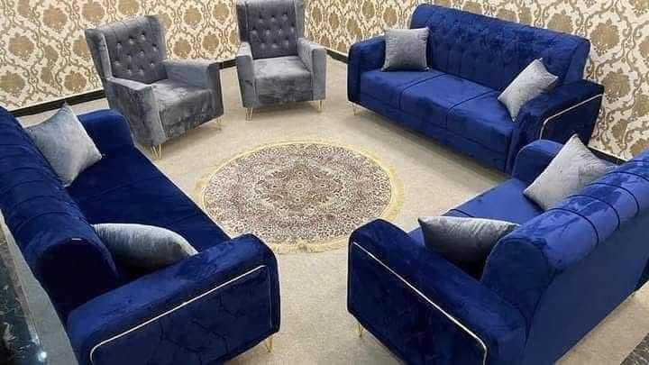 عرض خاص  خلال اسبوع فقط
سعر 385فقط 

أنتبااااه إلى لأسعار 
ال١٠ مقعد   385
ال٩مقعد  360
ال٨ مقعد   325
ال٧مقعد  295
ال٦مقعد  260
ال٥مقعد  225

توصيل داخل بغداد مجانا  اطراف15
صنع عراقي  
أحدث التصاميم الفنية 
🖍الشغل حسب طلبكم من ناحية اختياركم الالوان وعدد المقاعد 
⭕️مواصفات العمل 
♦️اسفنج. مميز 
⭕️ الخشب مقعد مضغوط
رجل عظم عاج او نيكل ذهبي

⭕️القماش 
 قديفه 

❇️قياسات القنفات ❇️

العرض 75
190سم  القنفه الكبيرة ام ثلاث مقاعد 
150 سم القنفه الوسط ام مقعدين 
75 سم  الكرسي. 
🌹🌹🌹🌹
جميع الالوان متوفره
توصيل داخل بغداد مجاني أطراف 15

التوصيل  سريع 
للحجز ارسل
 الصورة 
والاسم 
ورقمين موبايل 
والعنوان
على الخاص


**إذا كنت صاحب هذا الإعلان وتريد حذفه لأي سبب، رجاءا أرسل رسالة إلى الدعم الفني**