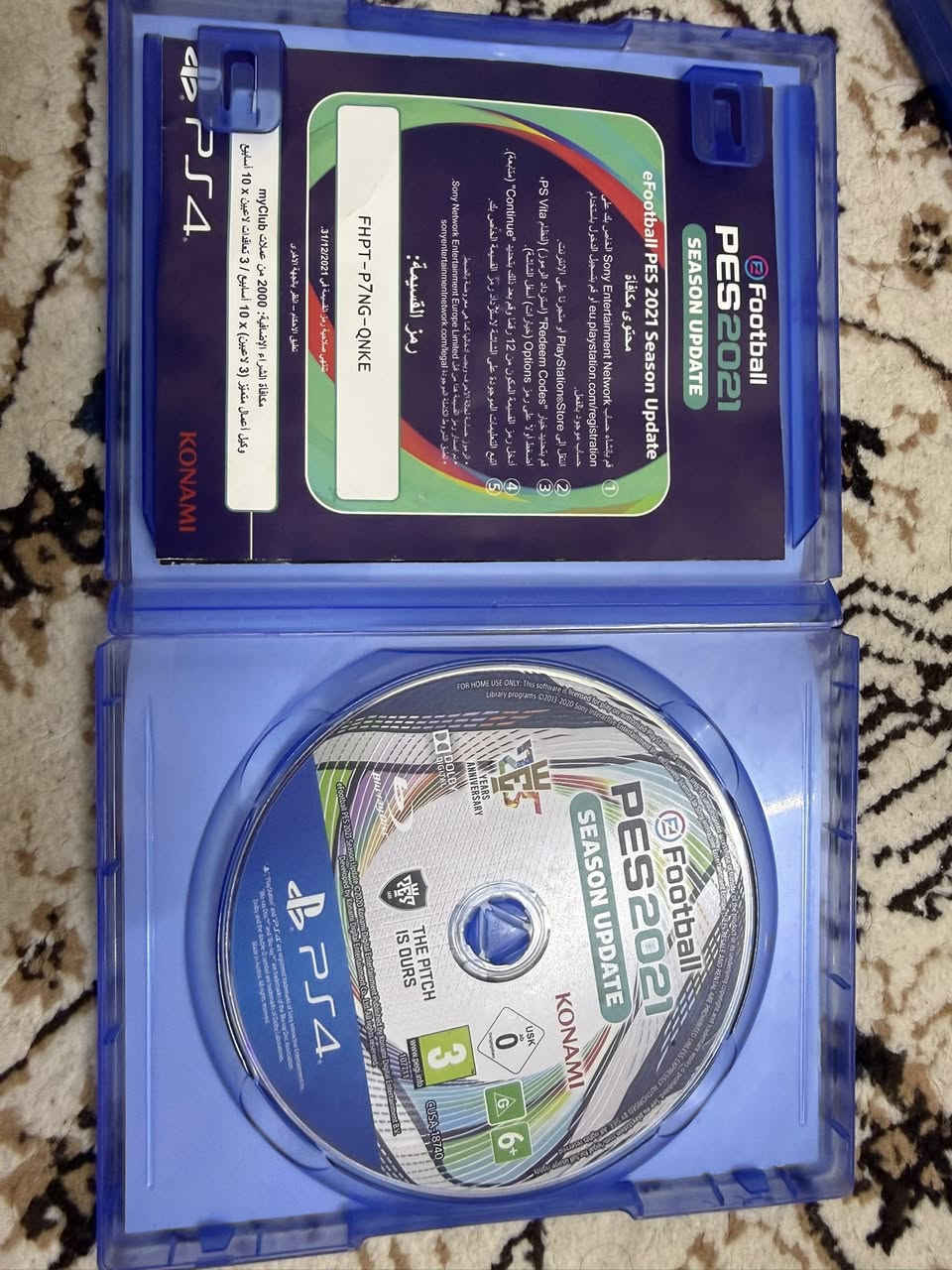 السلام عليكم بلي فور نسخة Middle East  خاصة للبيع للمهتمين وجماعة الـcollections وهم يفيدك للعب الطبيعي 
والبلي لك ستيكر مداخل تصليح ابد 
Slim-1TP
سلم + ١ تيرا

تجي ويا اقراص
GTA5 نسخة الـخاصة وياها خريطة وكود
PES 21 اندر نسخة بالسوك معلق جميع اللغات + كود
Minecraft
FIFA 23
ويجي ويا الجوستك الاصلي الخاص بالنسخة نفسها 

ملاحظة:اذا تريد اكدر ابيعلك قرص البيس وحدة اذا تريد
واكيد اذا تشتريهن كلهن اراعيك بالسعر 
ويجي وي البلي سماعة هدية هاي ماحاسب سعرها ويا

والبلي ويا كل ملحقاتة (كارتونة+ويارات+رقم جهاز)
مكاني:صلاح الدين ماعندي توصيل


**إذا كنت صاحب هذا الإعلان وتريد حذفه لأي سبب، رجاءا أرسل رسالة إلى الدعم الفني**