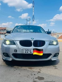 BMW E60 N52 2007 سياره جاهزه من كلشي دينار متصرف عليه رقم اربيل جديد د...